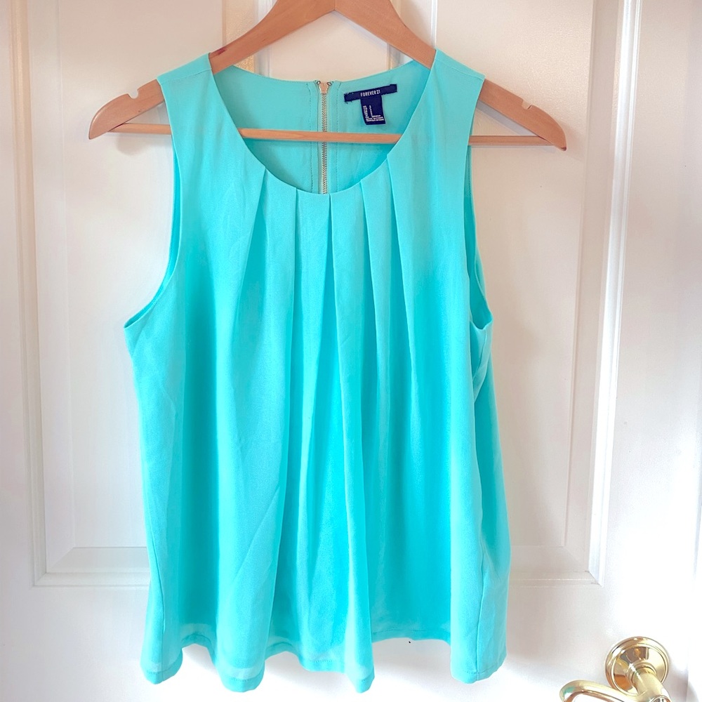 Forever 21 Pleated Front Tank